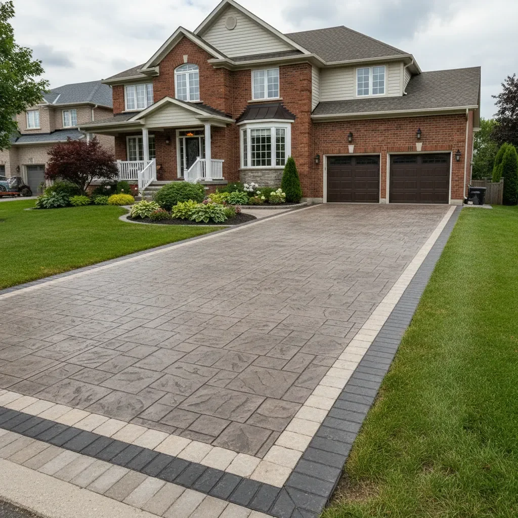 Professional Concrete contractor by Signature Landscaping Oshawa in Oshawa